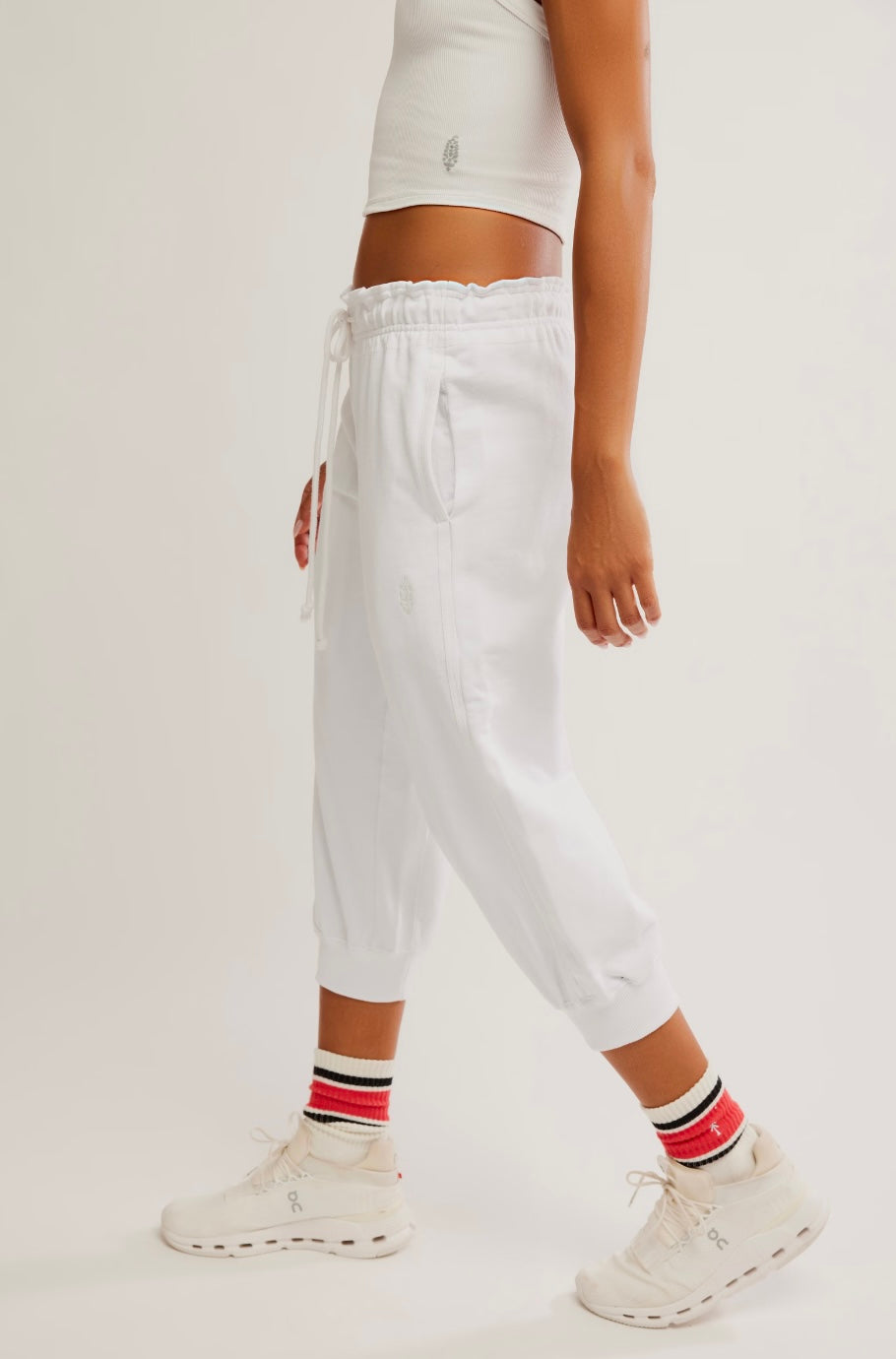 Free People Movement Flutter Cropped Jogger