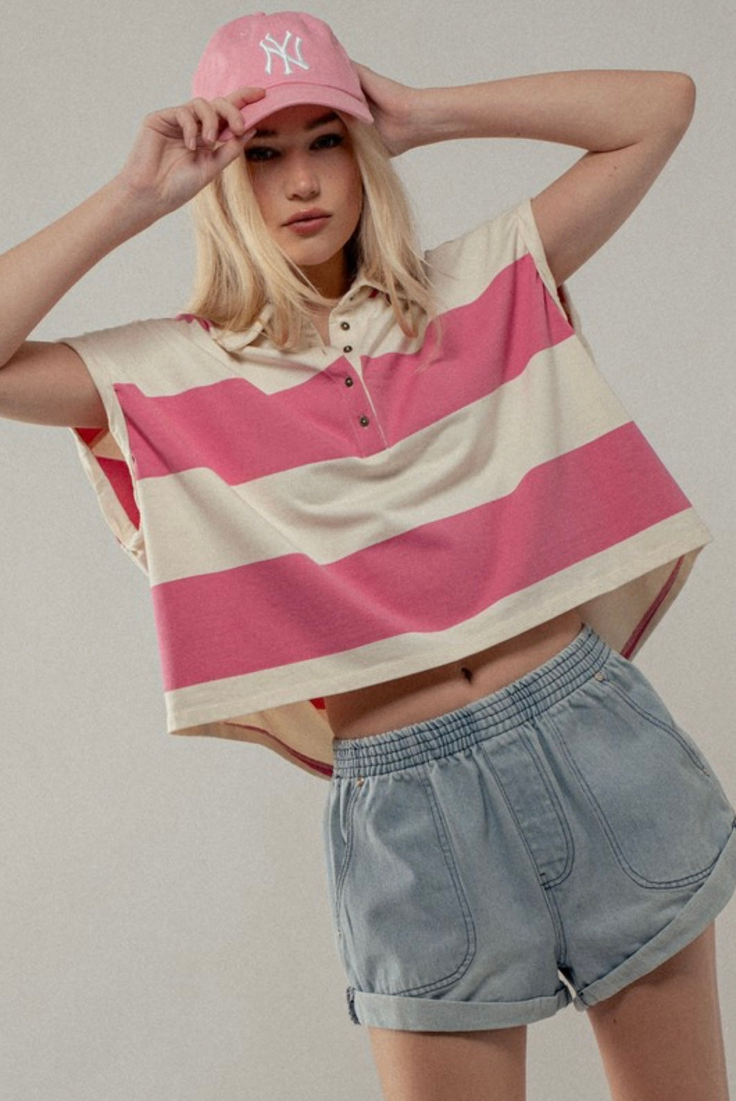 Ivory/Pink