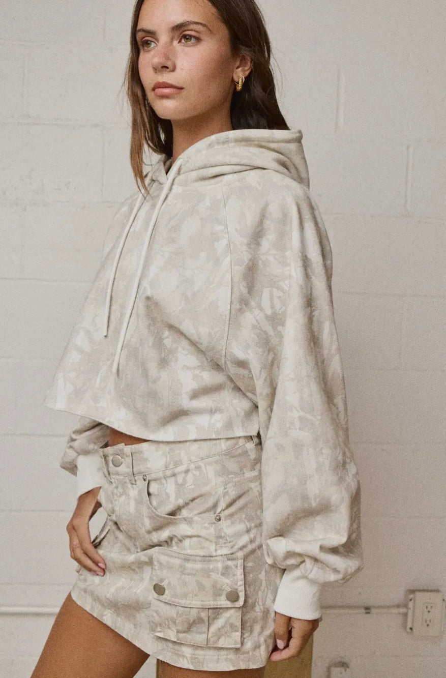 Desert Haze Utility Mini Skirt