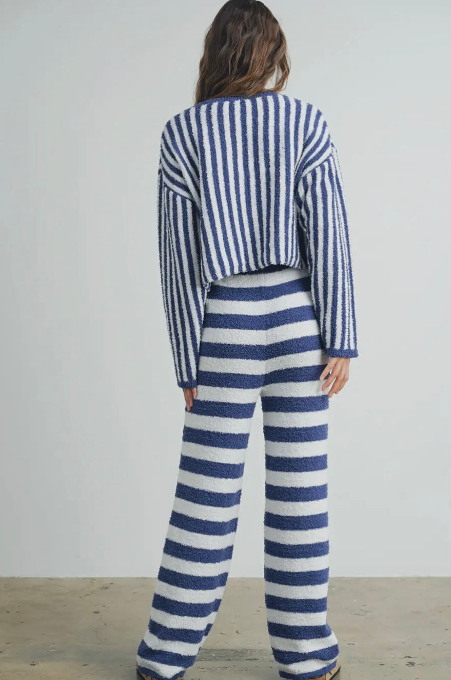 Buttermelon Striped Drawstring Pant