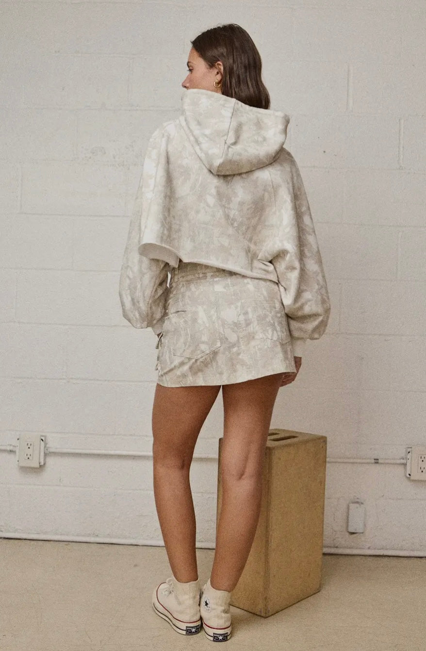 Desert Haze Utility Mini Skirt