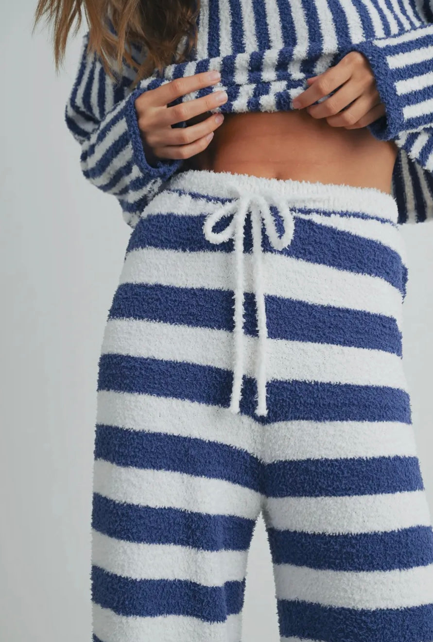 Buttermelon Striped Drawstring Pant