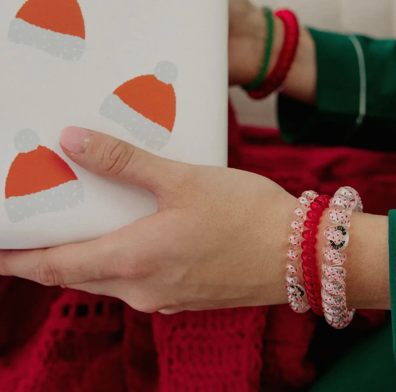 Small Teleties Secret Santa Hair Ties