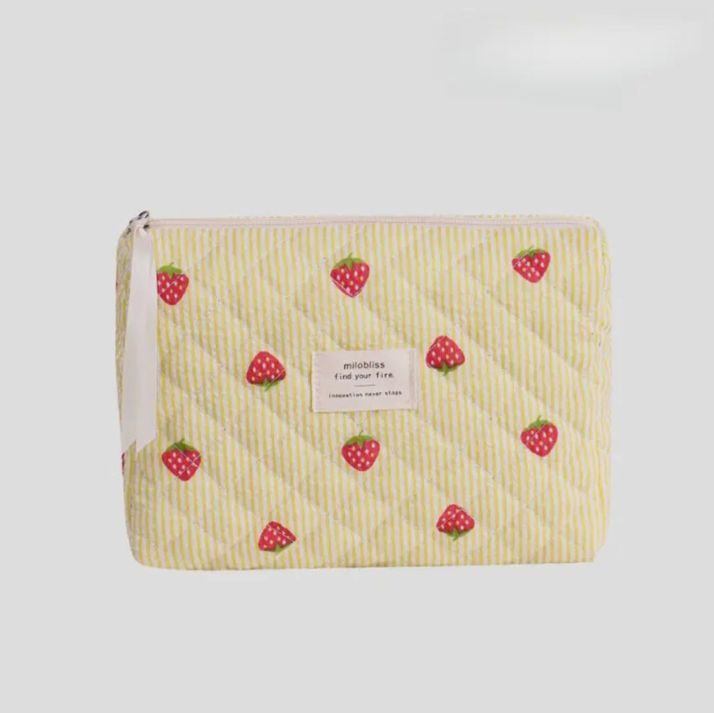 Candy Color Sweet Midi Capacity Cosmetic Bag