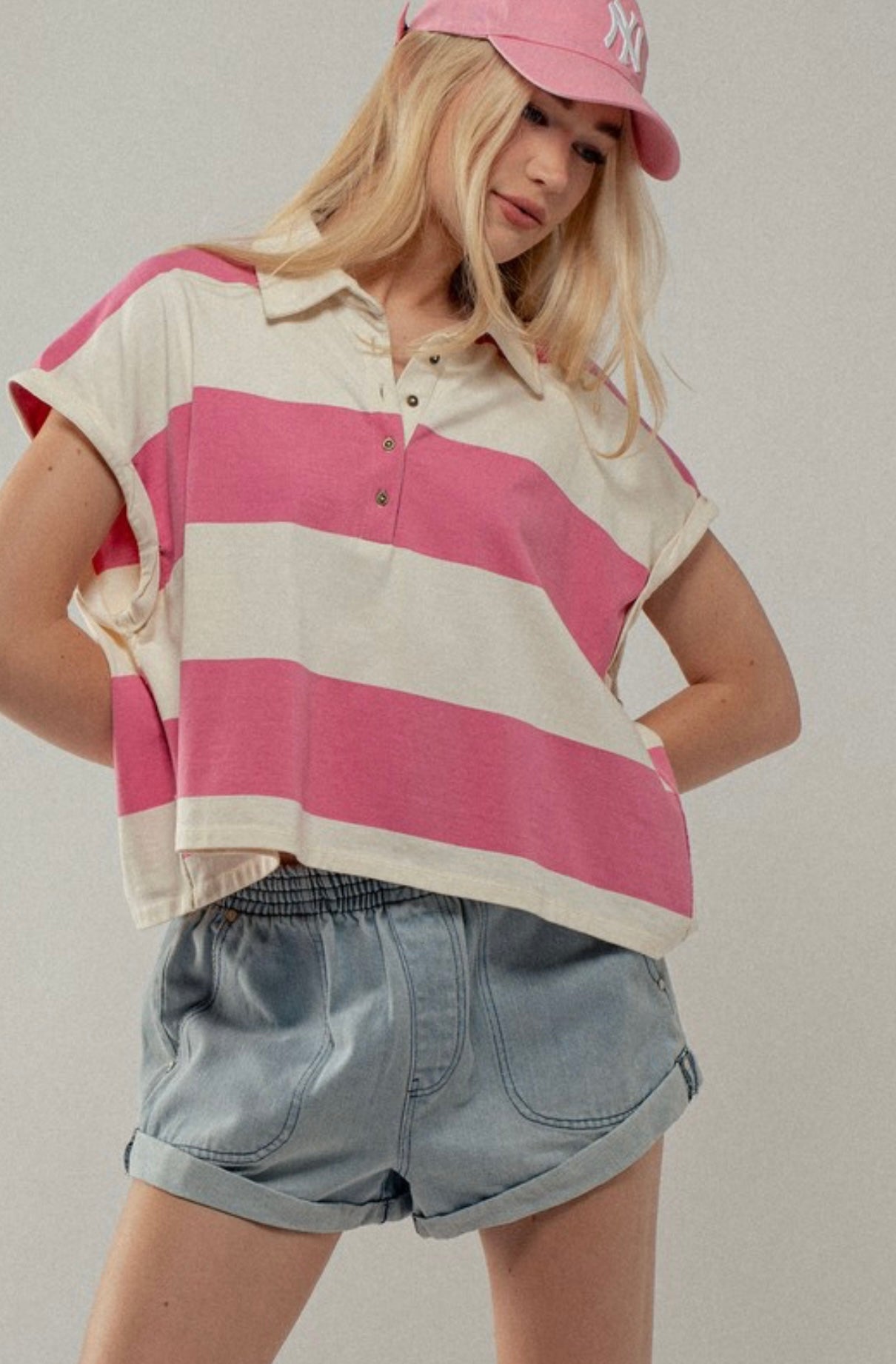 Ivory/Pink