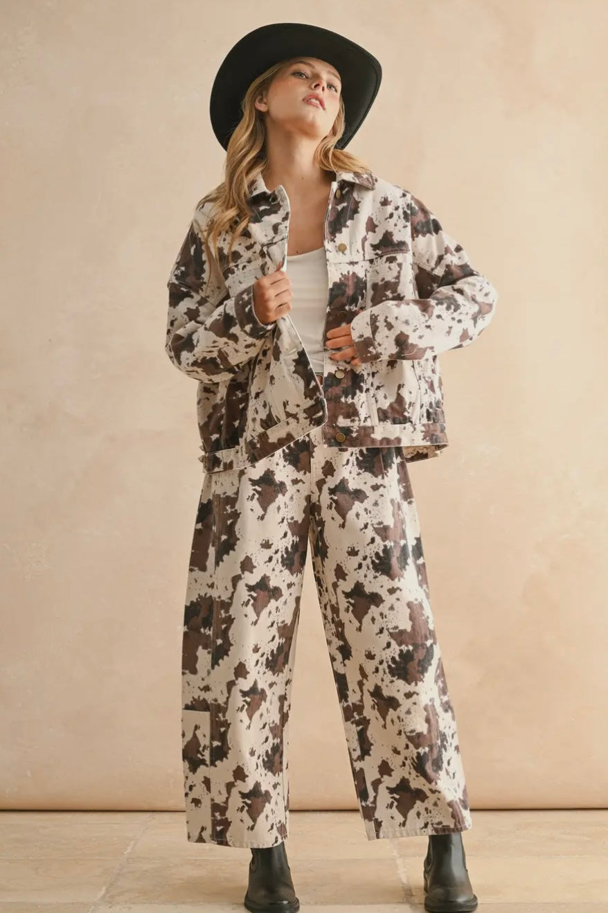 Multi Printed Jacket