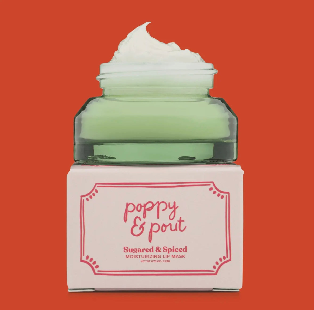 Poppy & Pout Sugared & Spiced Holiday Lip Mask