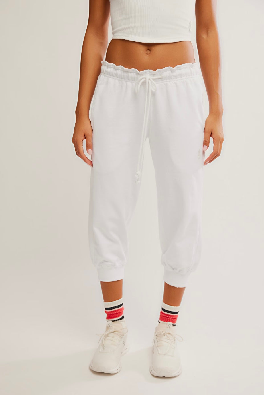 Free People Movement Flutter Cropped Jogger
