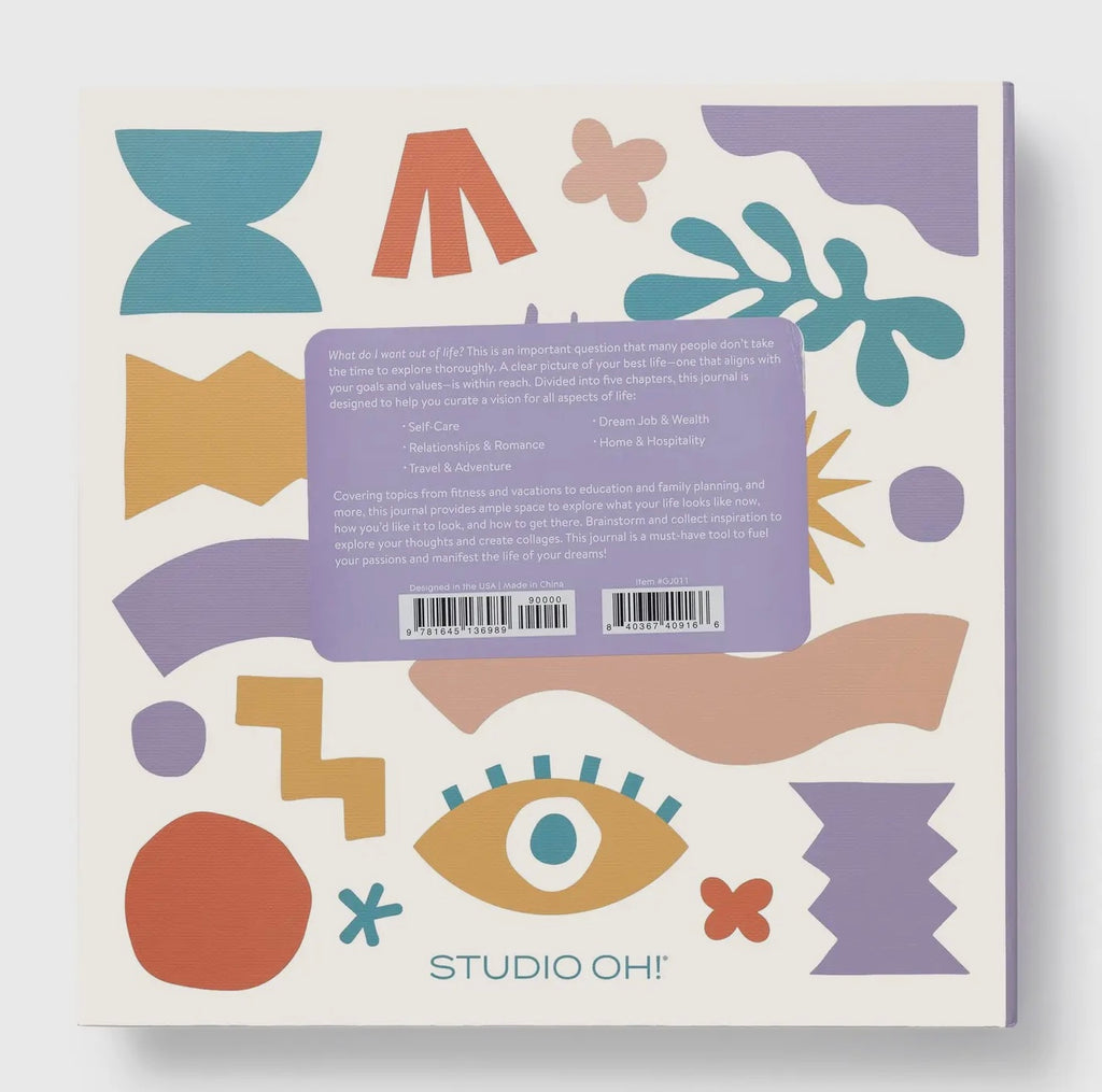 The Vision Board Journal Guided Journal