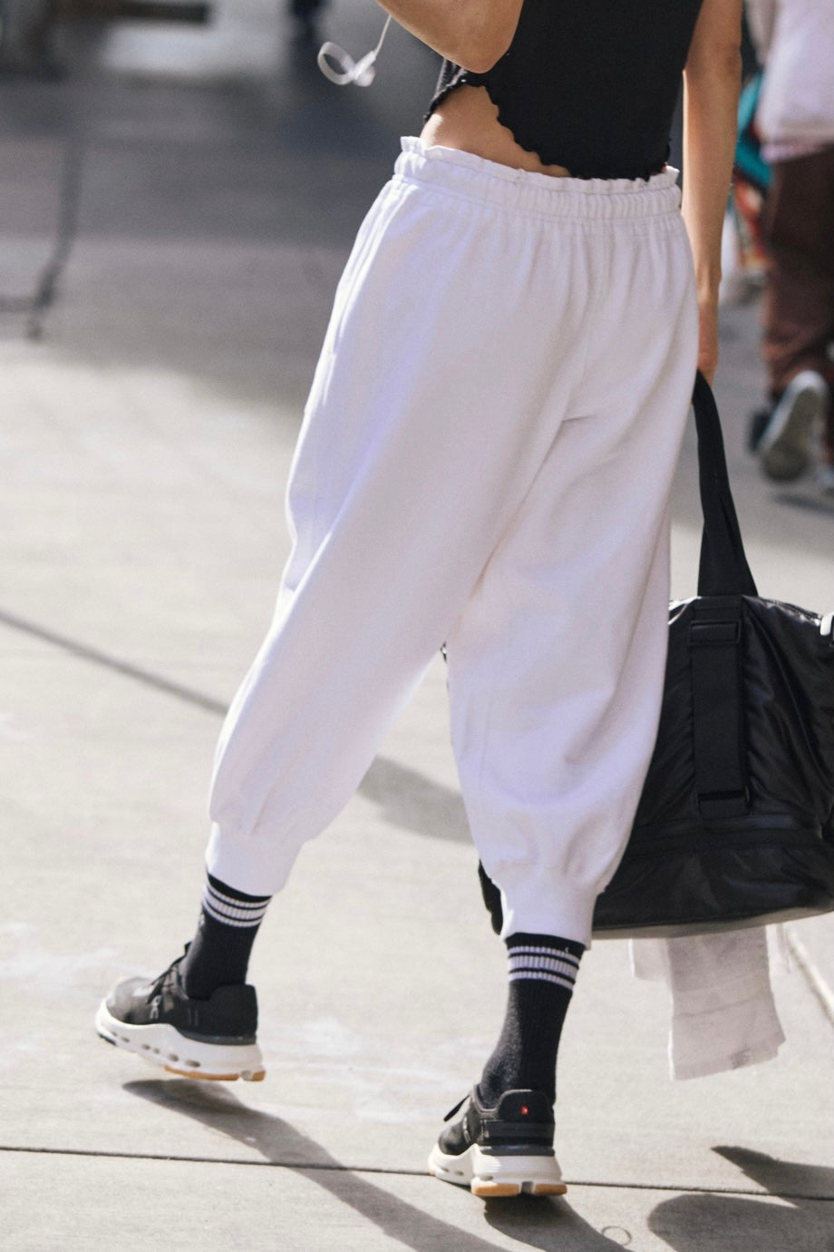 Free People Movement Flutter Cropped Jogger