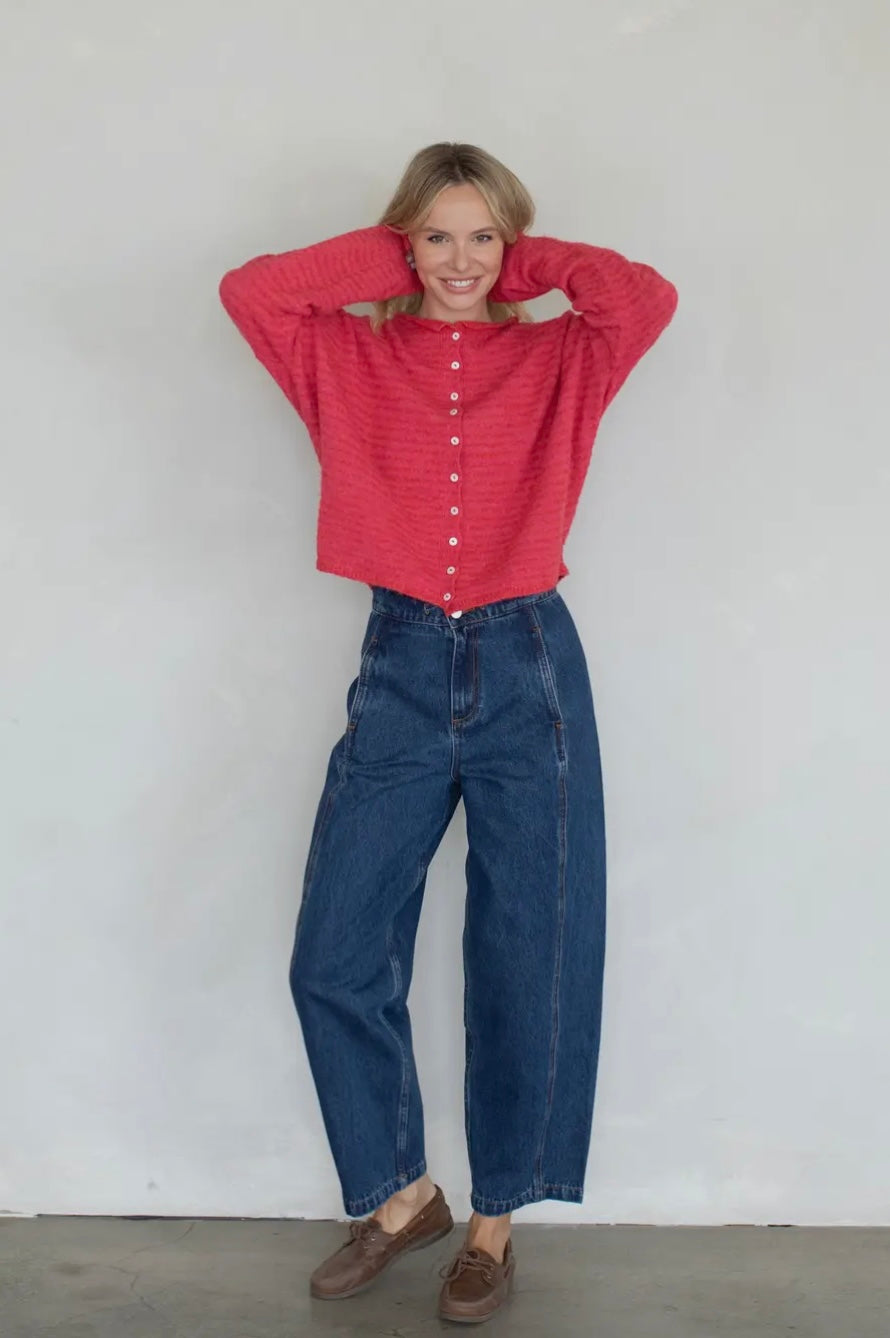 Piper Cardigan - Mini Striped