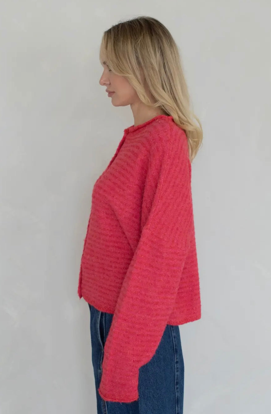 Piper Cardigan - Mini Striped