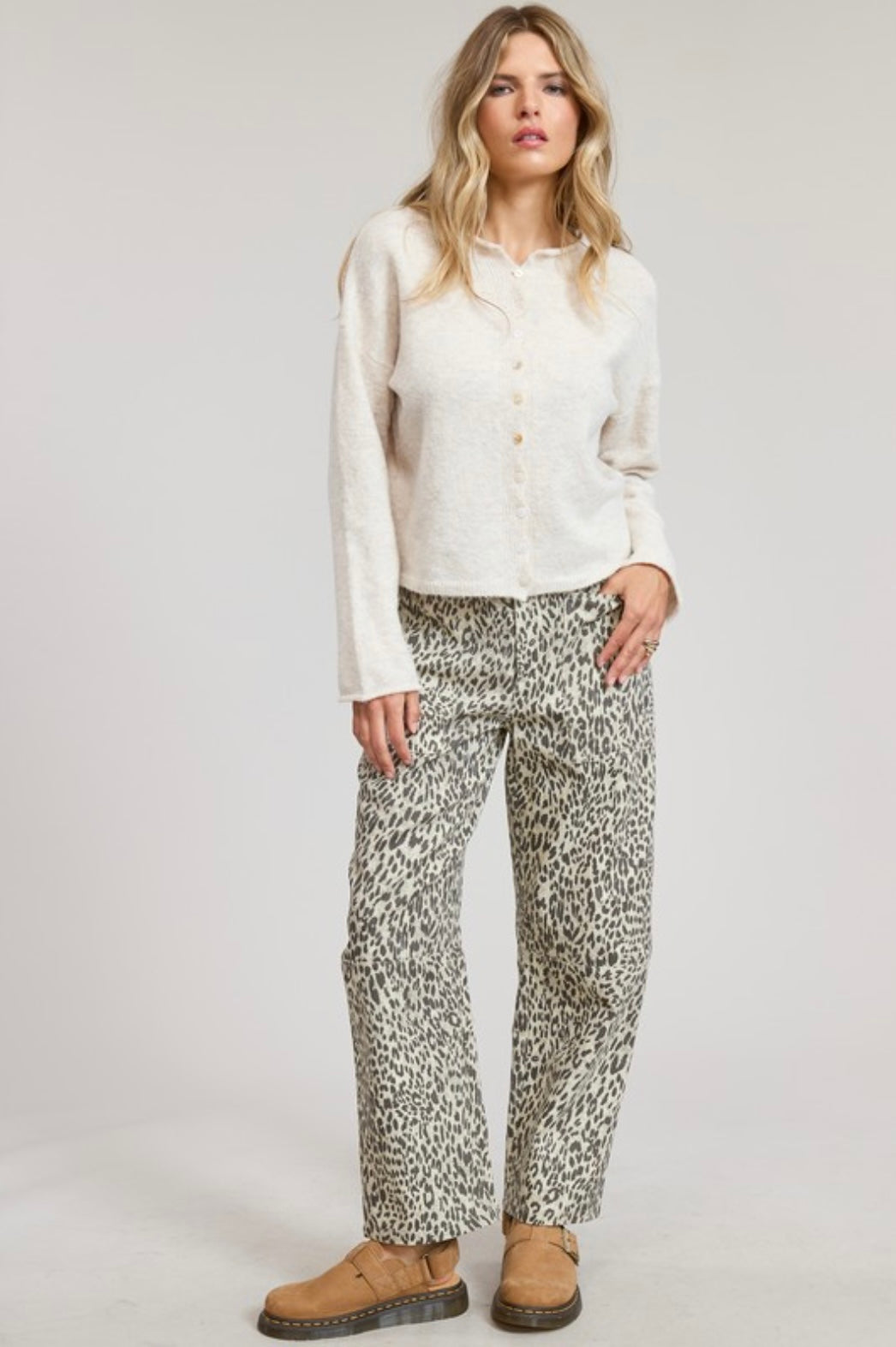 Classic Lightweight Button Down Cardigan