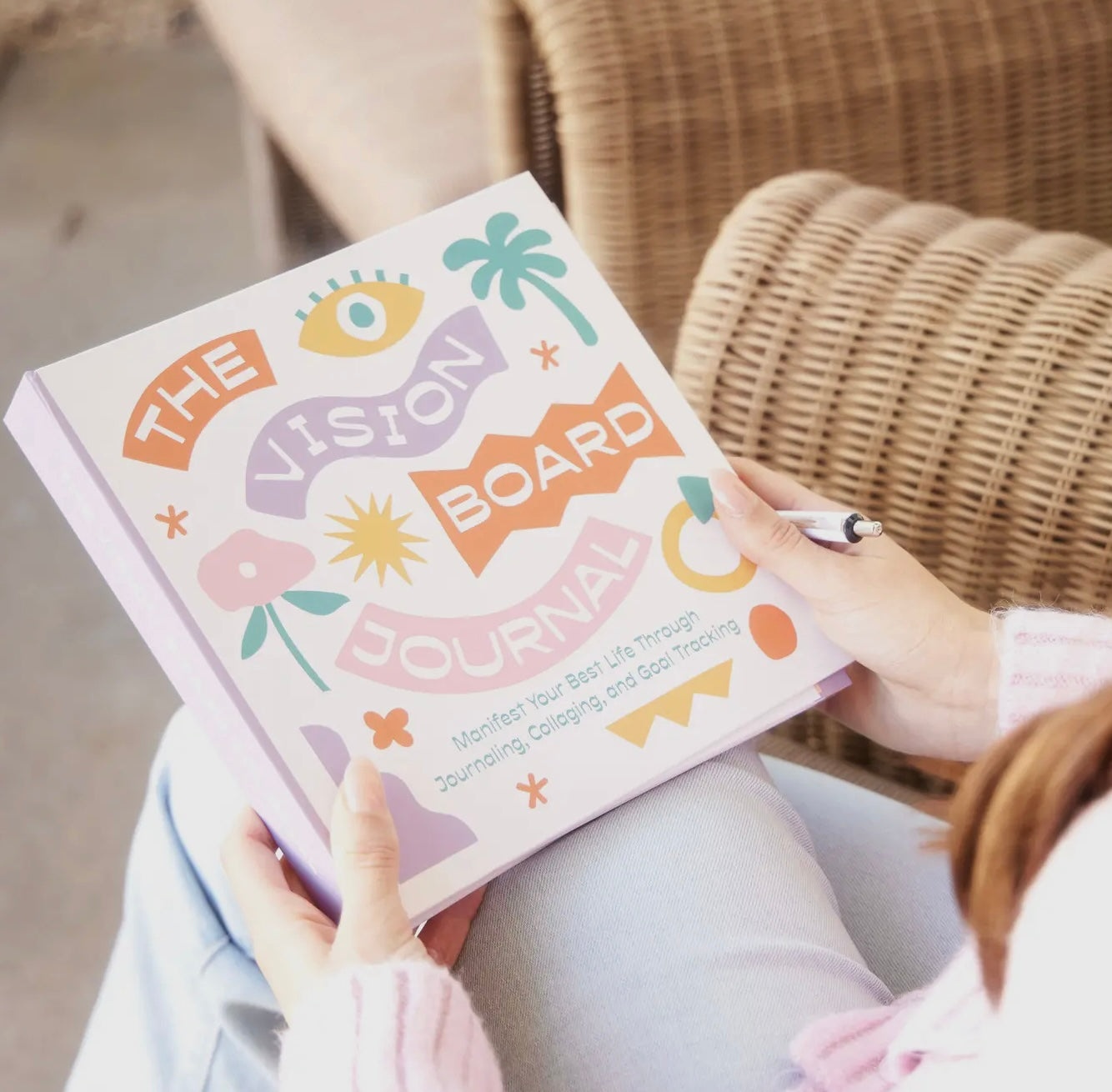 The Vision Board Journal Guided Journal