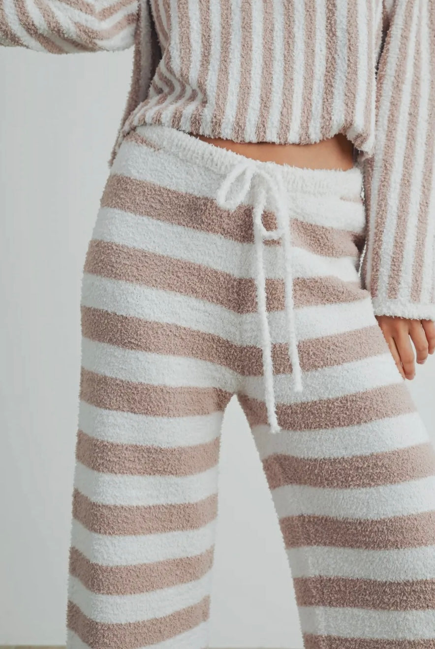 Buttermelon Striped Drawstring Pant