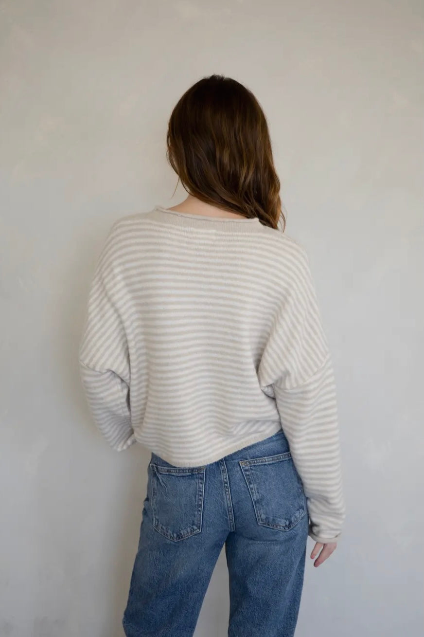 Piper Cardigan - Mini Striped