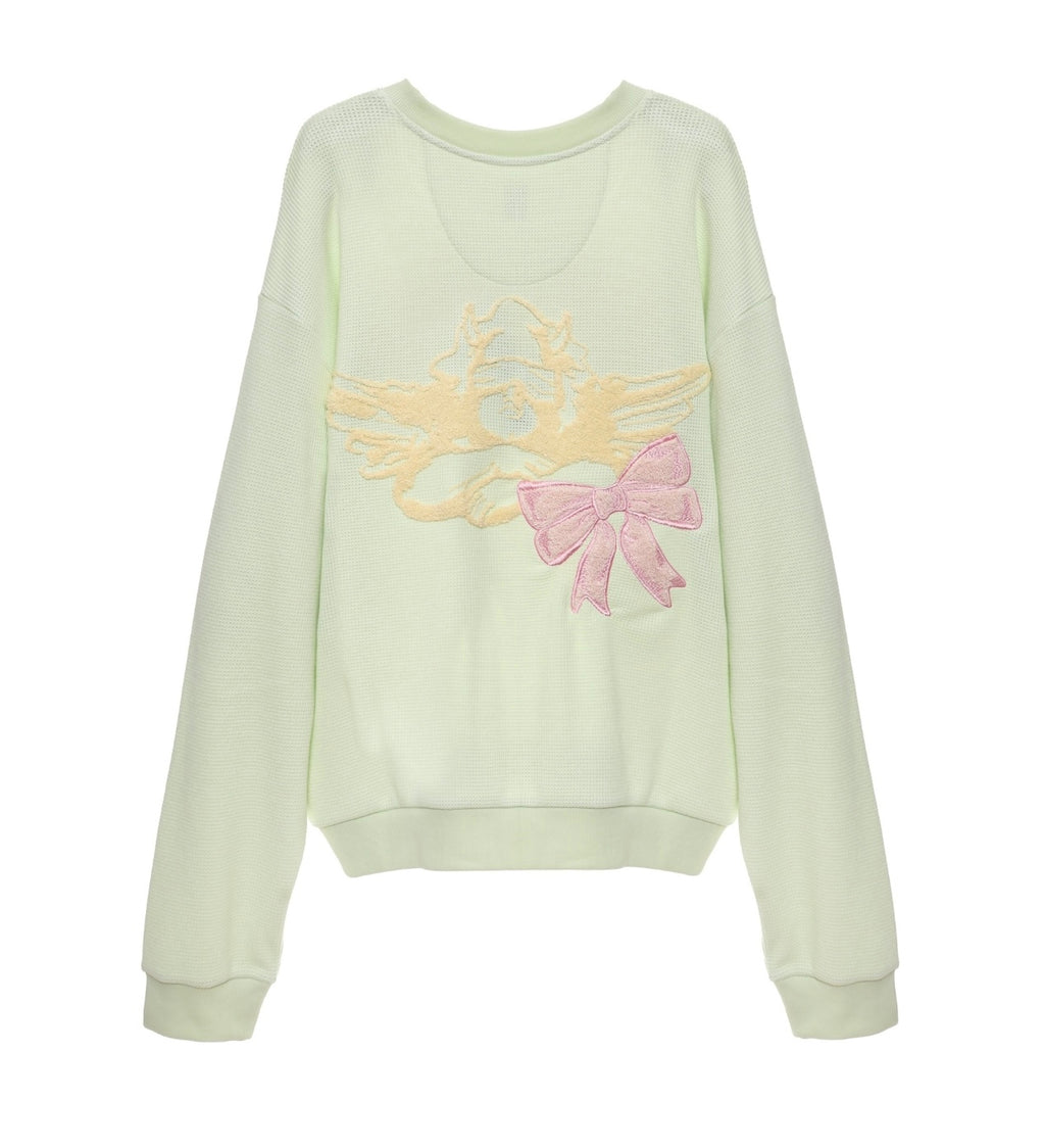 Boys Lie Bows Kara Crewneck