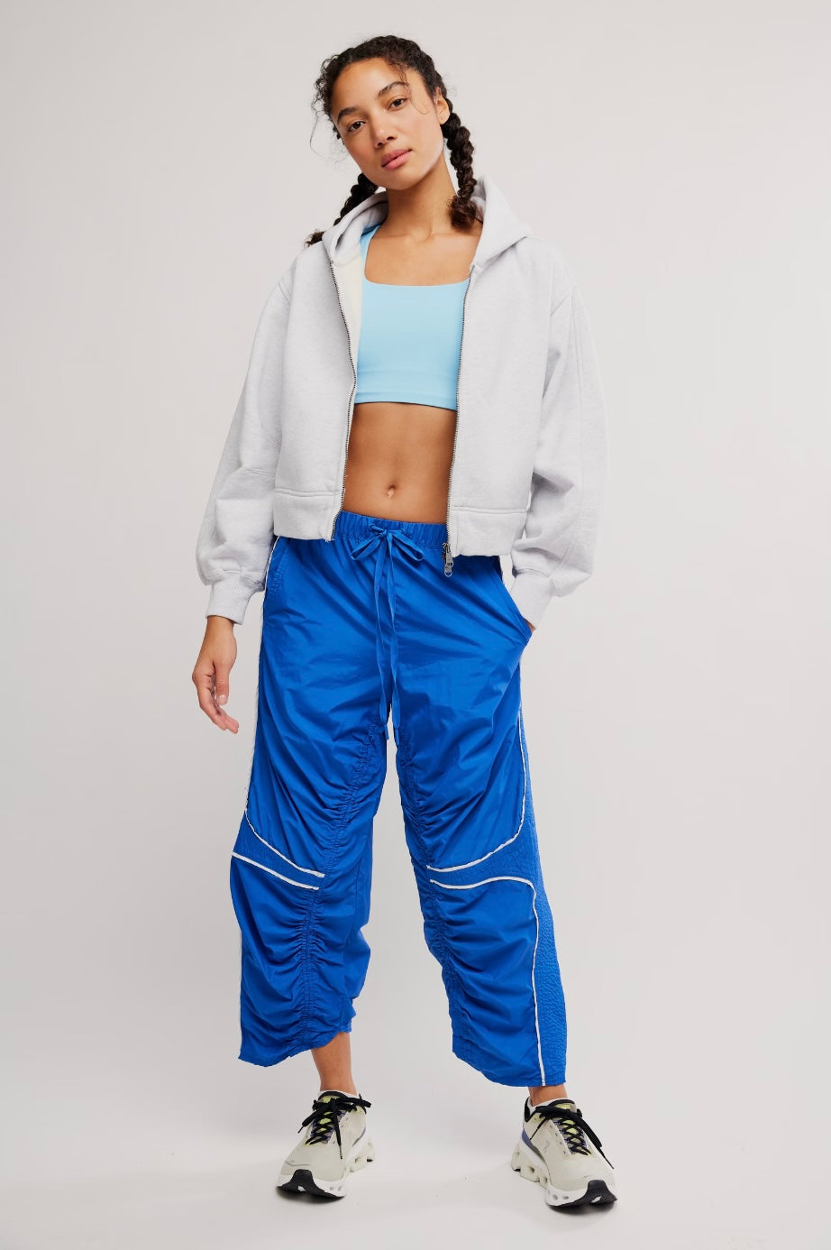 Free People Movement A Cut Above Zip-Up Hoodie