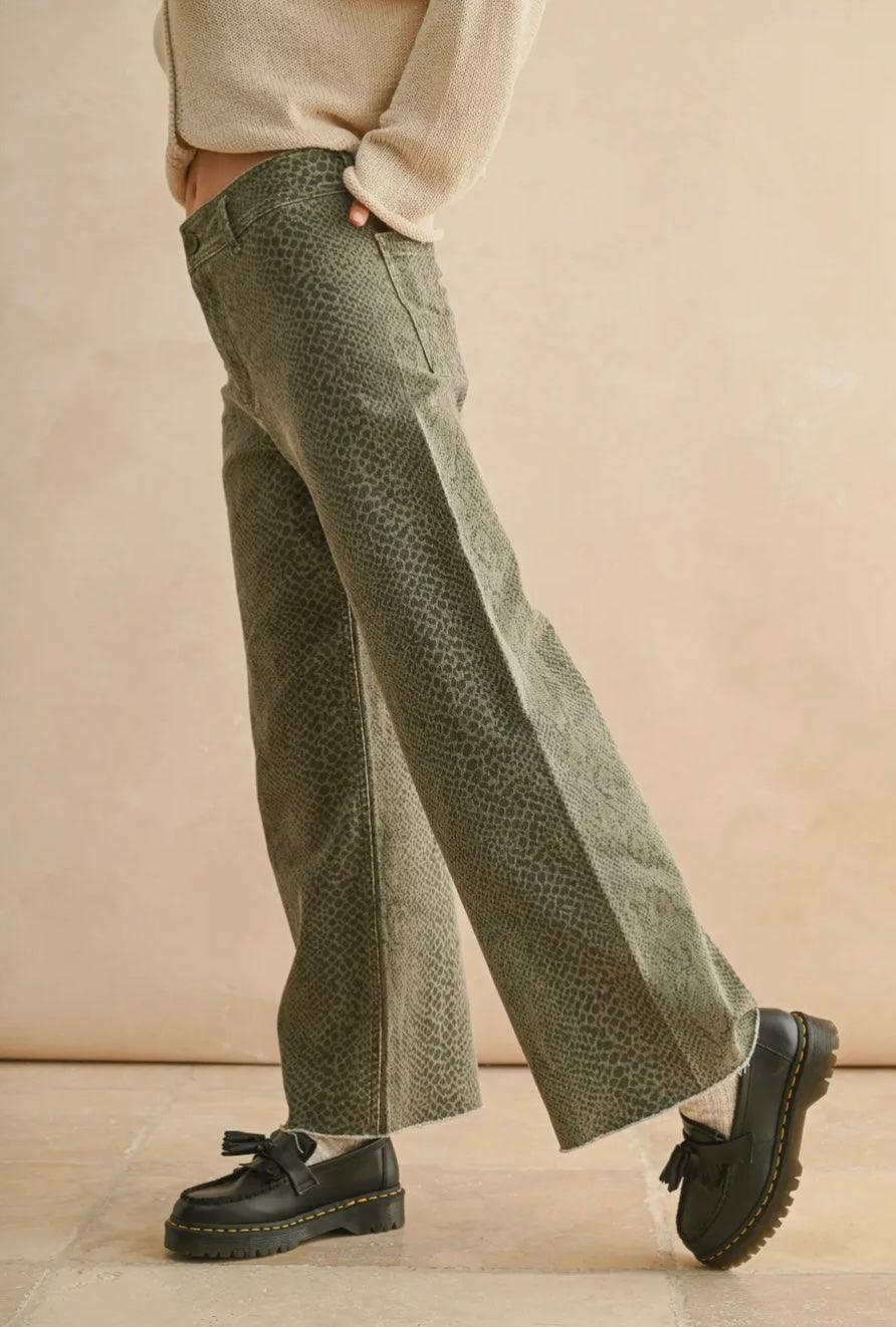 Snake Print Pant