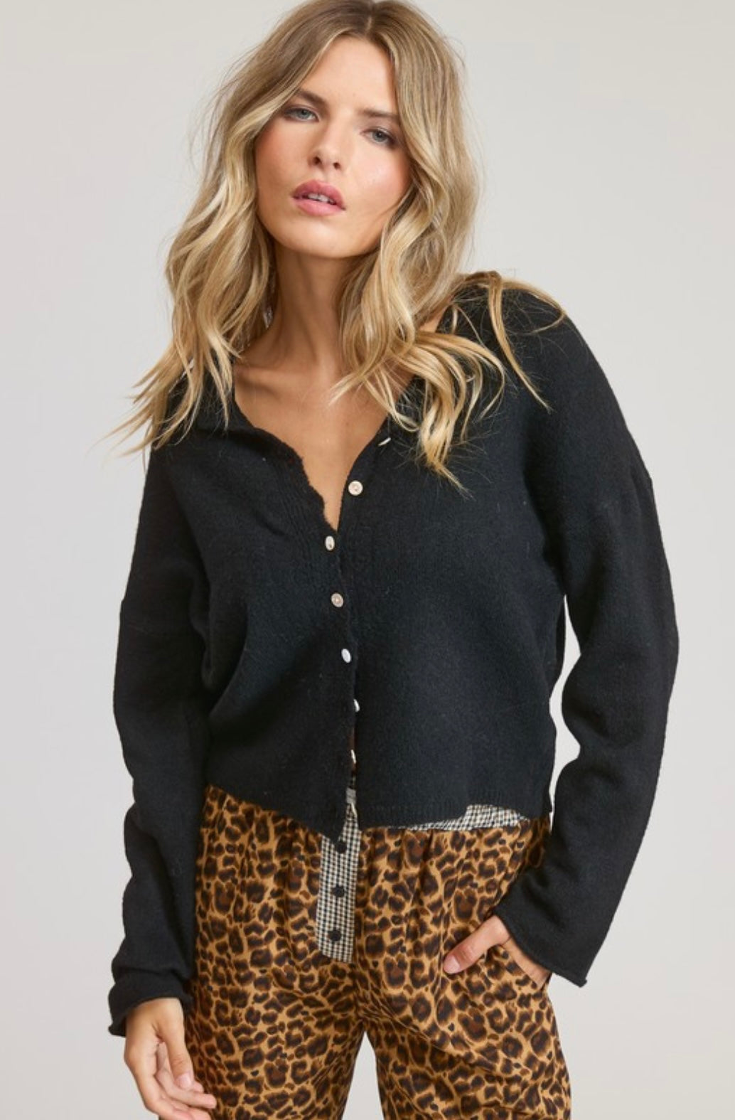 Classic Lightweight Button Down Cardigan