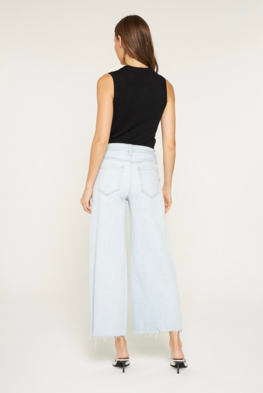 Mica Denim High Rise Distressed Jeans