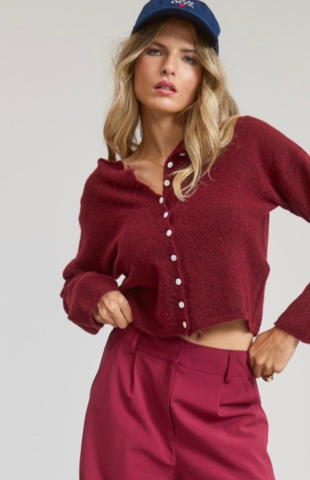 Classic Lightweight Button Down Cardigan