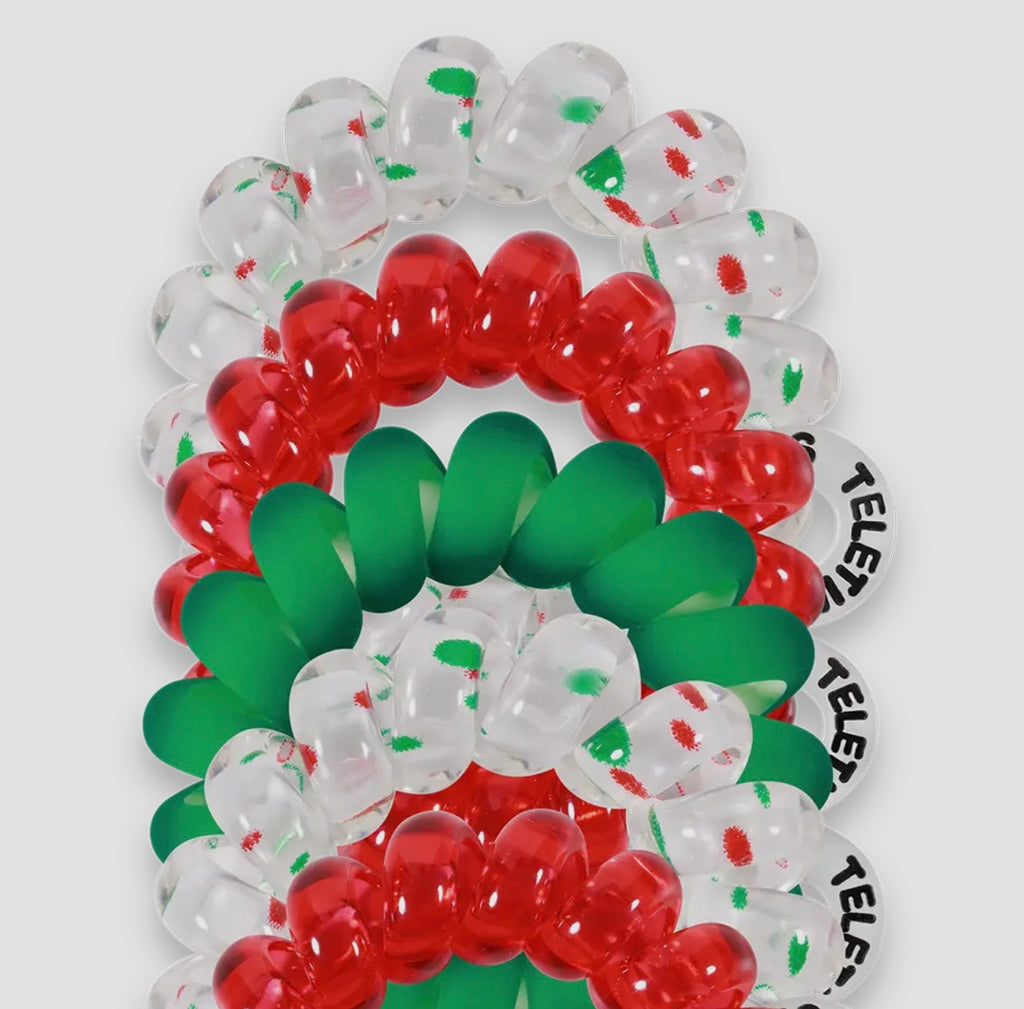 Tiny Teleties Seasons Greetings Hair Ties