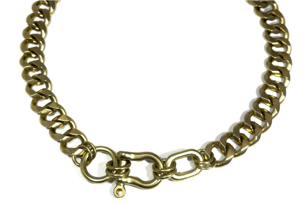 Rachel Nathan Statement Necklace Shackle : Trio