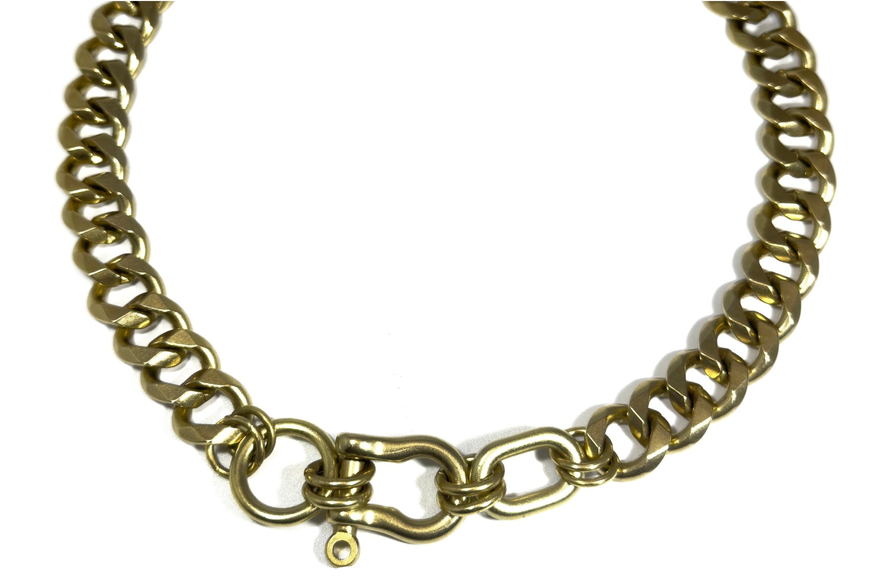 Rachel Nathan Statement Necklace Shackle : Trio