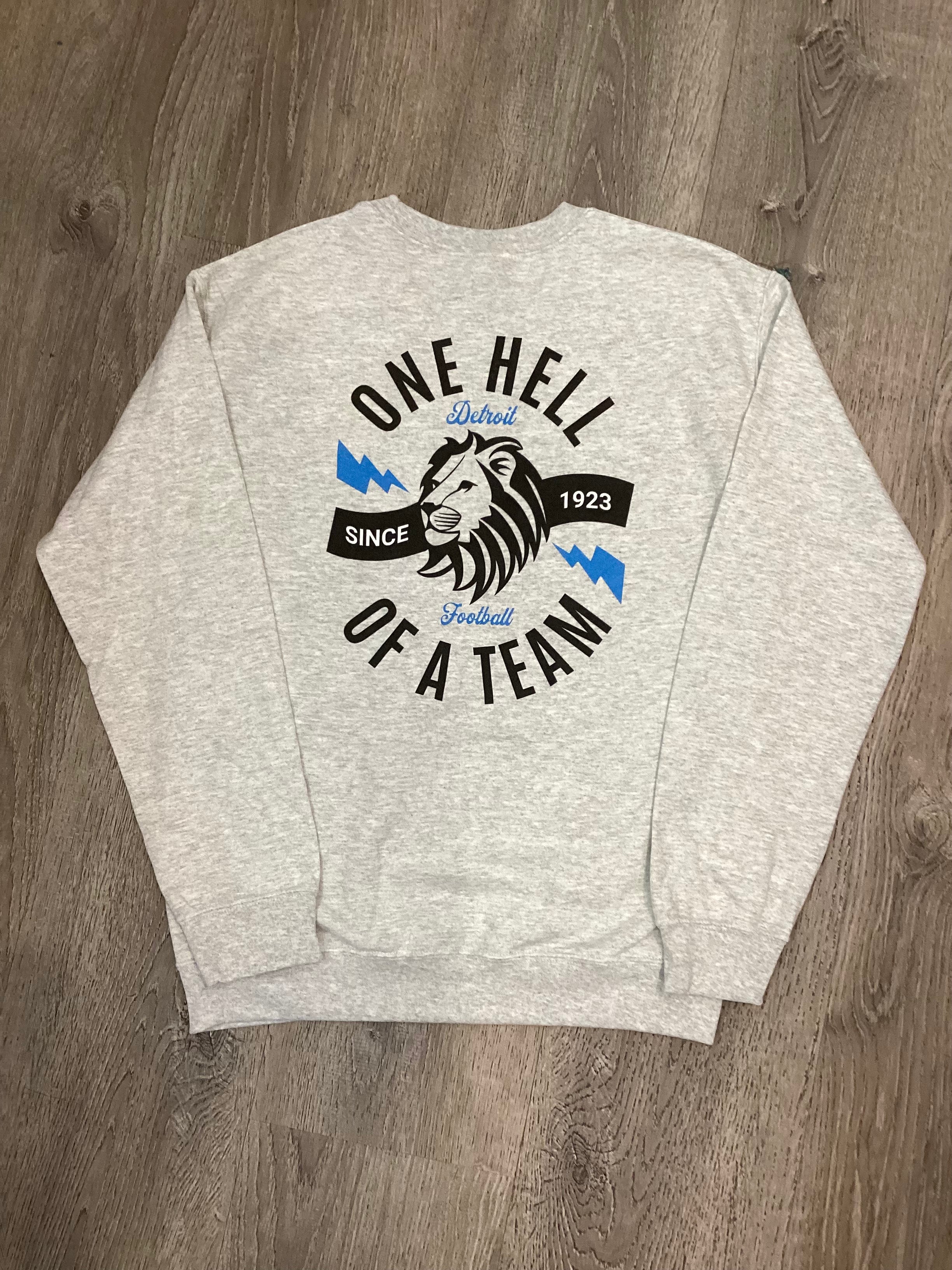 Detroit “One Hell Of A Team” Graphic Sweatshirt