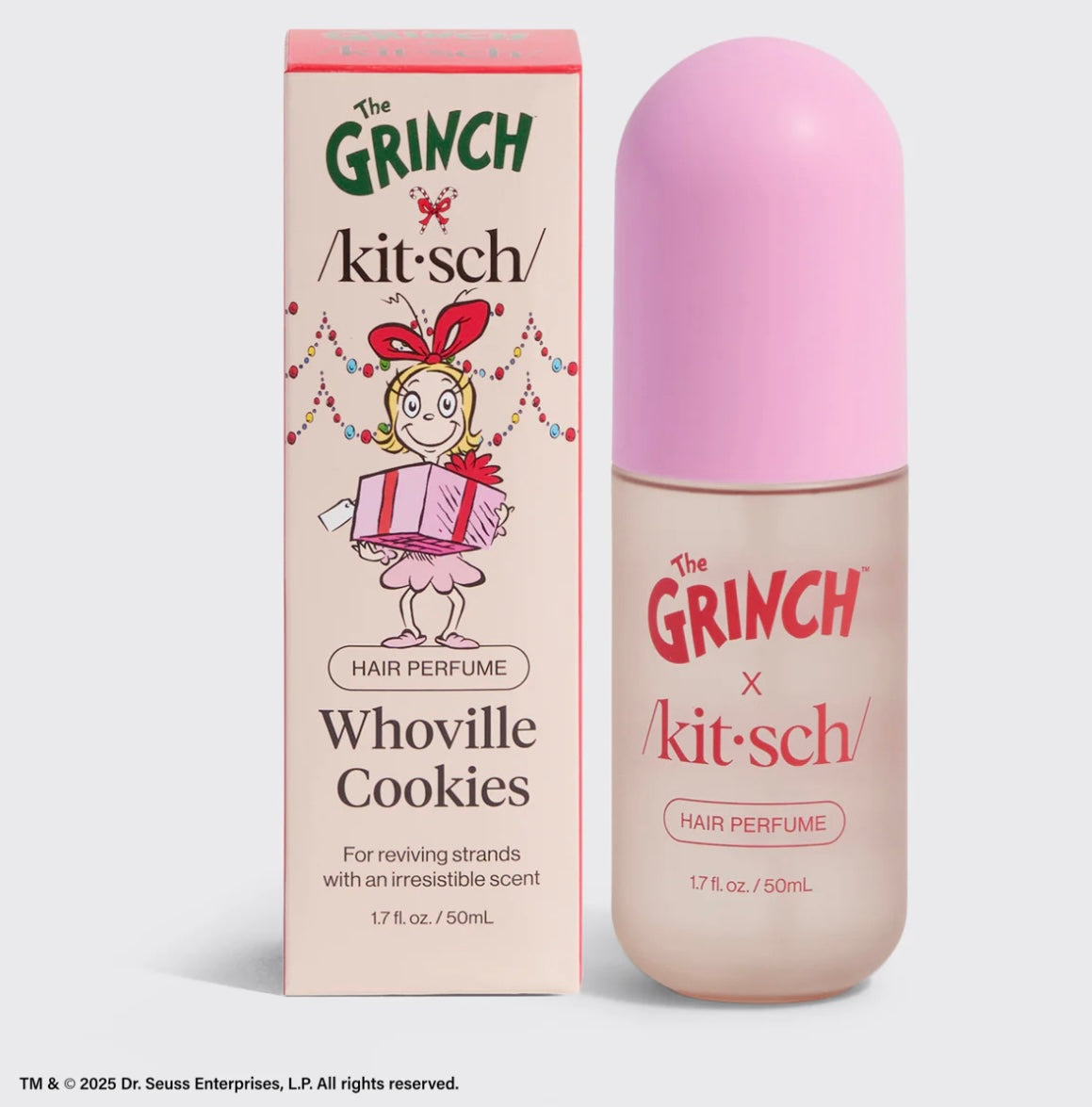 The Grinch x Kitsch Whoville Cookies Hair Perfume