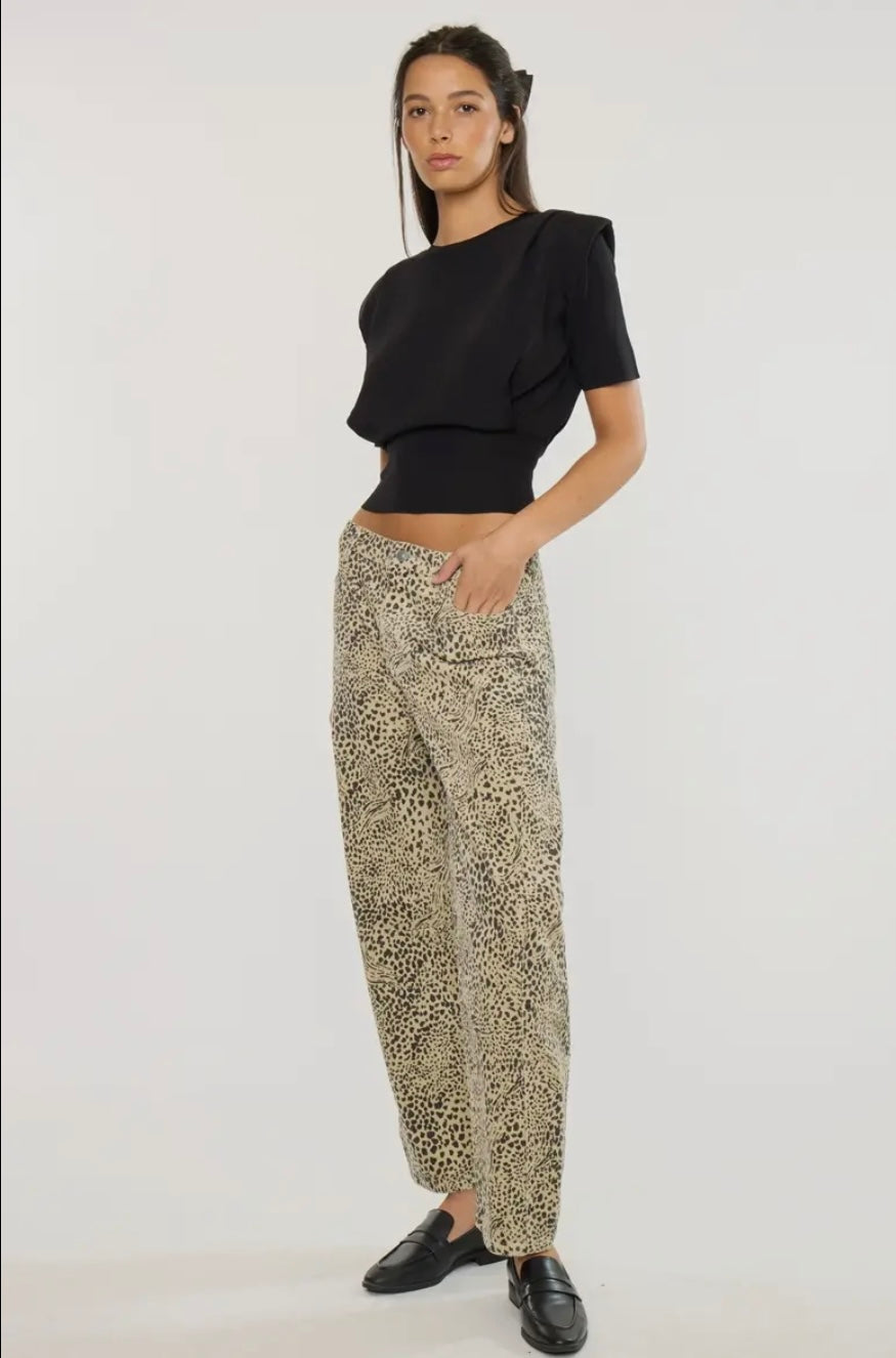 KanCan Lydia Low Slung Corduroy Barrel