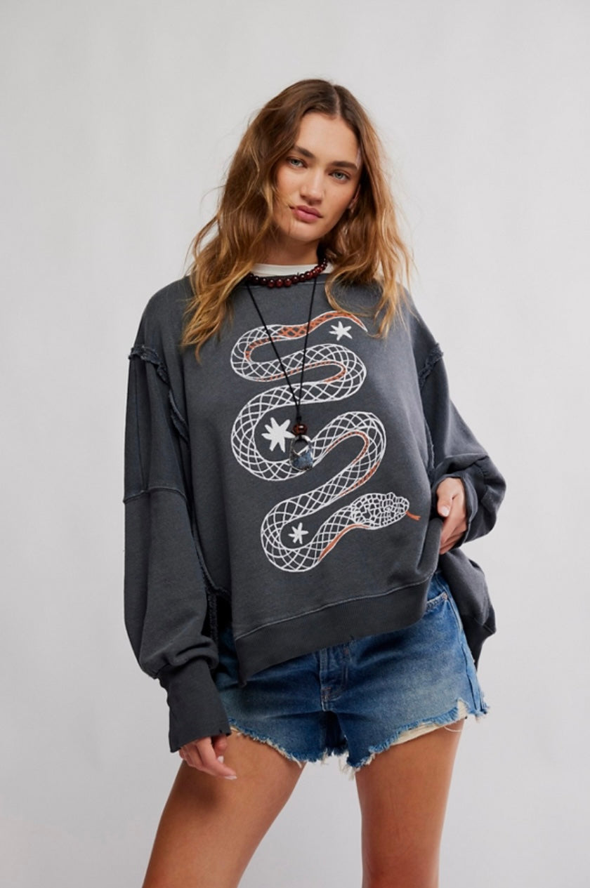 We The Free Graphic Camden Pullover