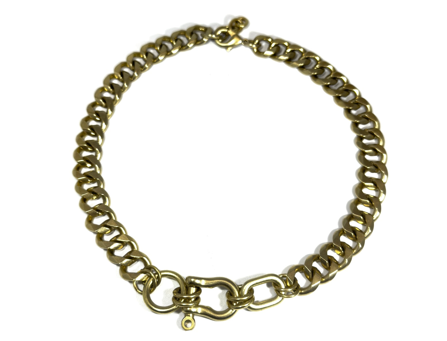 Rachel Nathan Statement Necklace Shackle : Trio