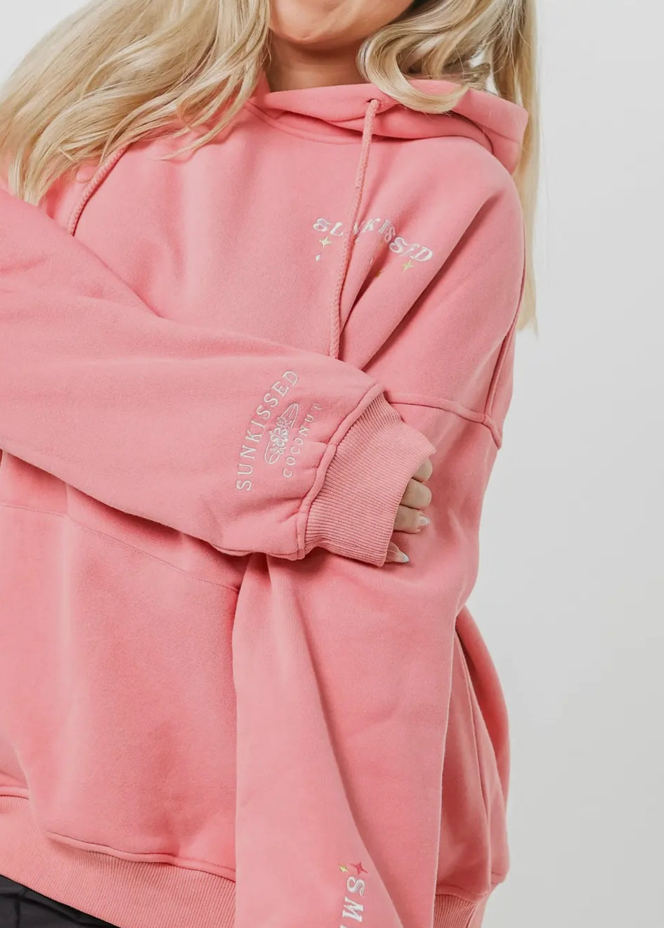 Embroidered Van Star Hoodie