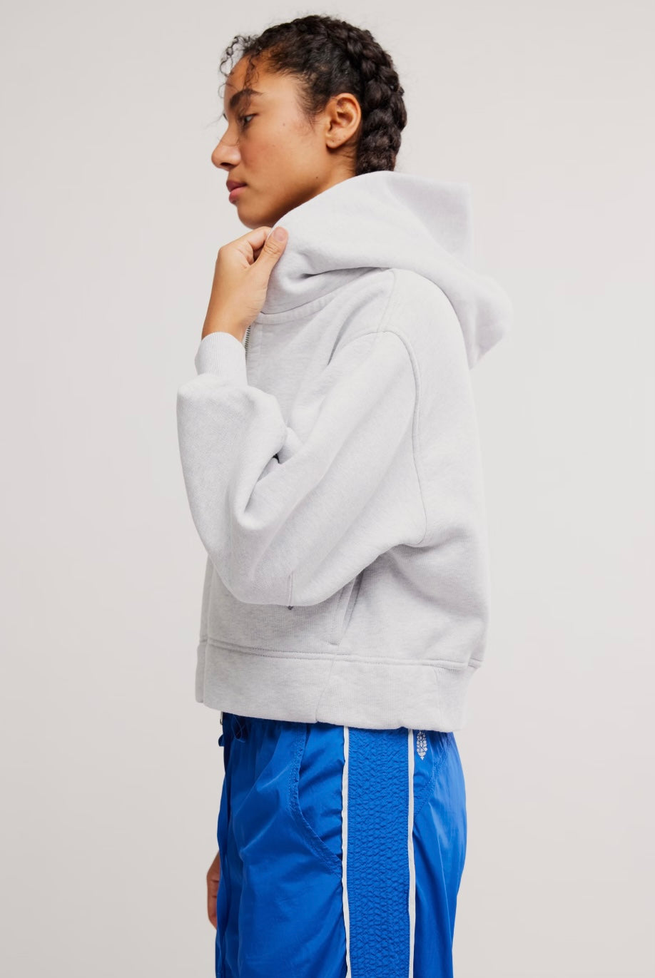 Free People Movement A Cut Above Zip-Up Hoodie