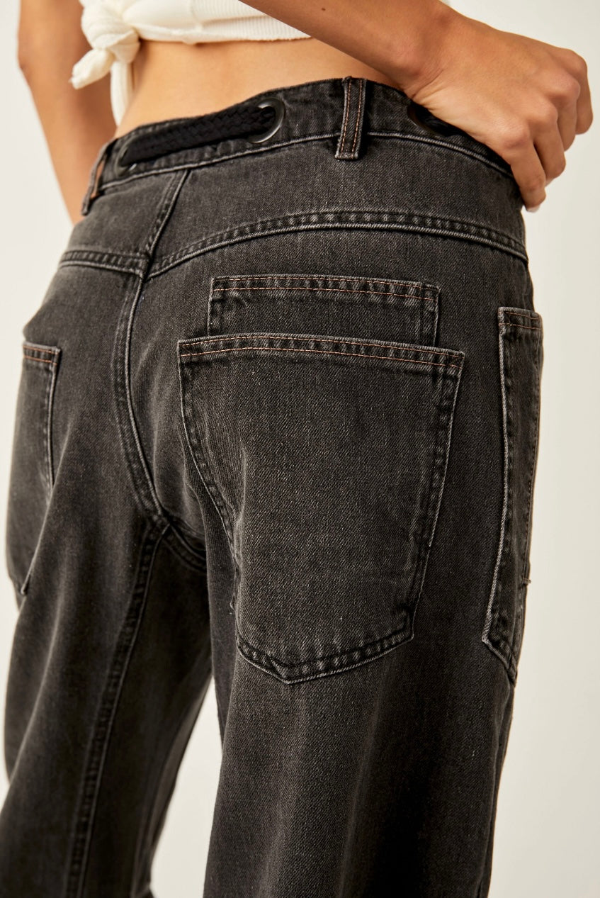 We The Free Moxie Pull-On Barrel Jeans