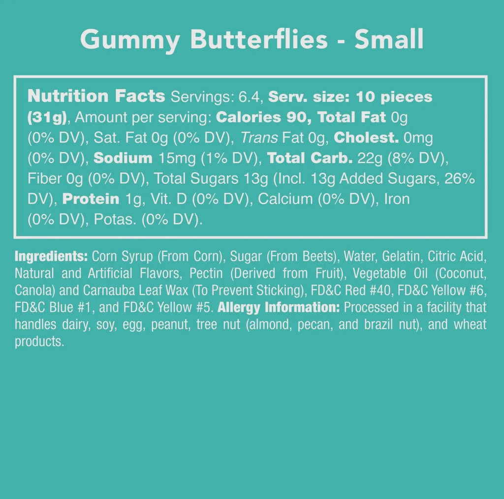 Gummy Butterflies