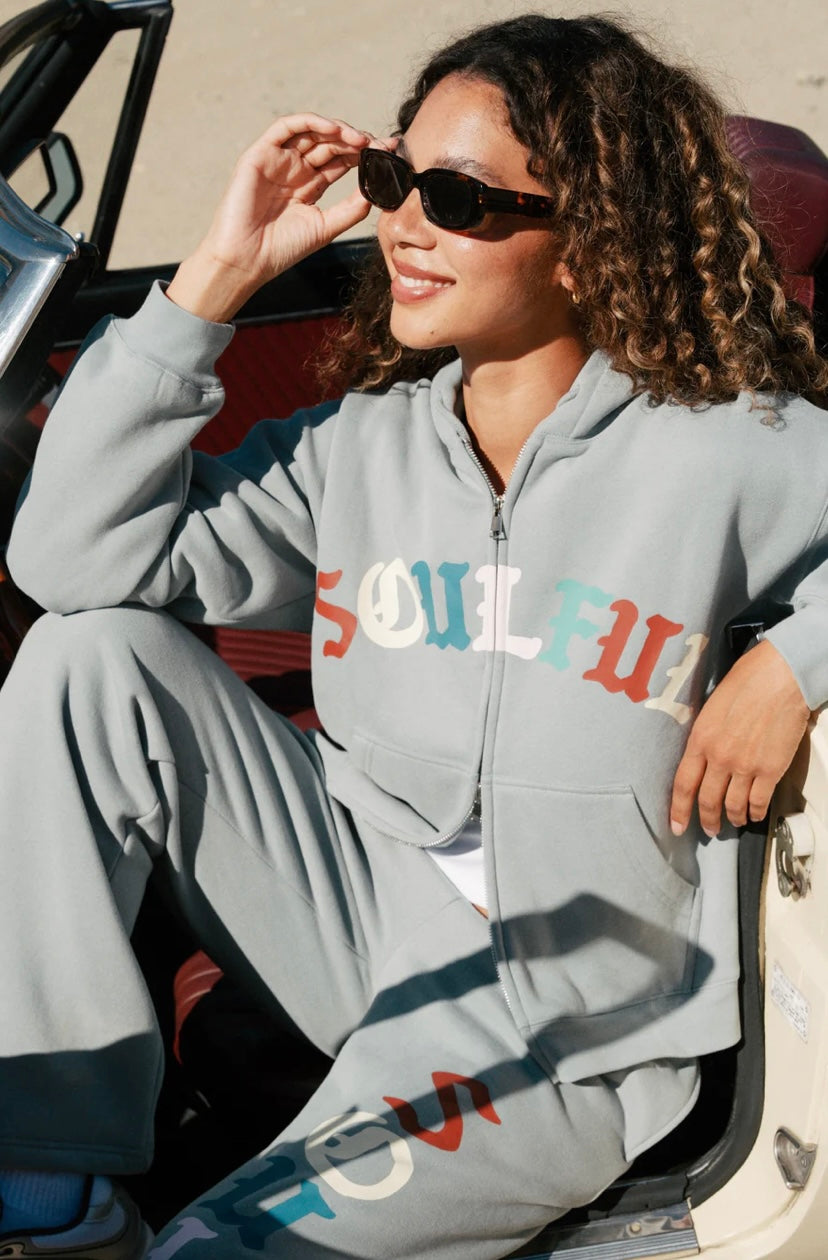 Mayfair Soulful Two-Way Zip-Up Hoodie