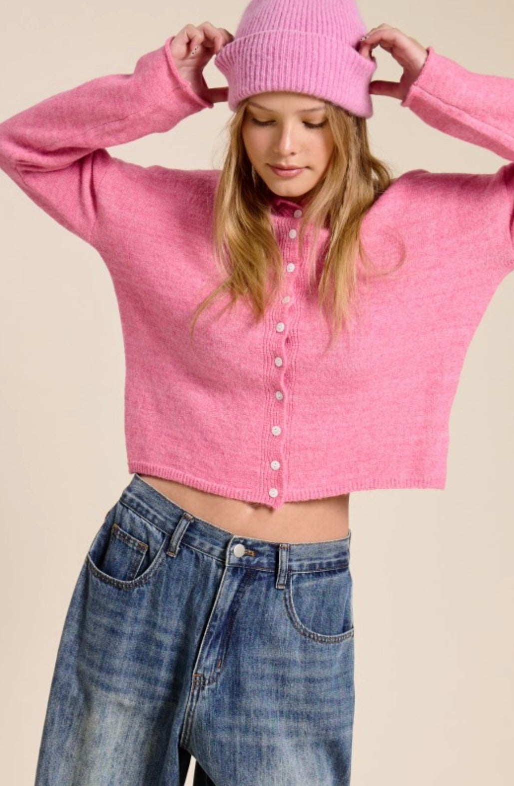 Classic Lightweight Button Down Cardigan