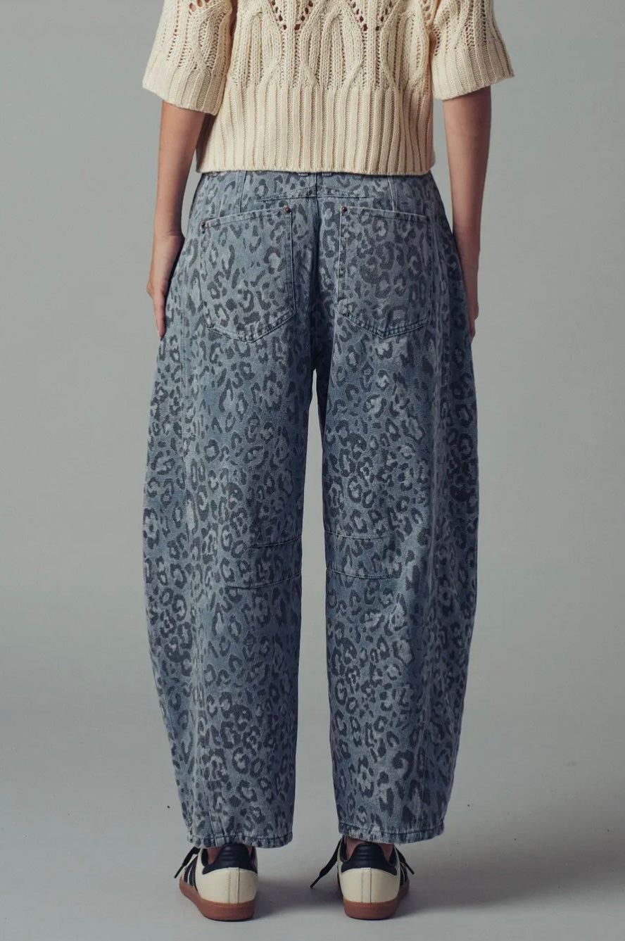 Wild Side Relaxed Straight Denim Jeans