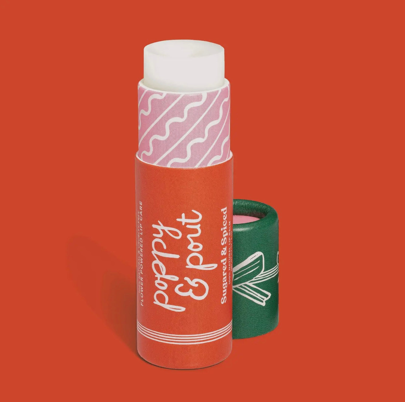 Poppy & Pout Sugared & Spiced Holiday Lip Balm