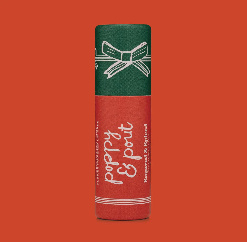 Poppy & Pout Sugared & Spiced Holiday Lip Balm