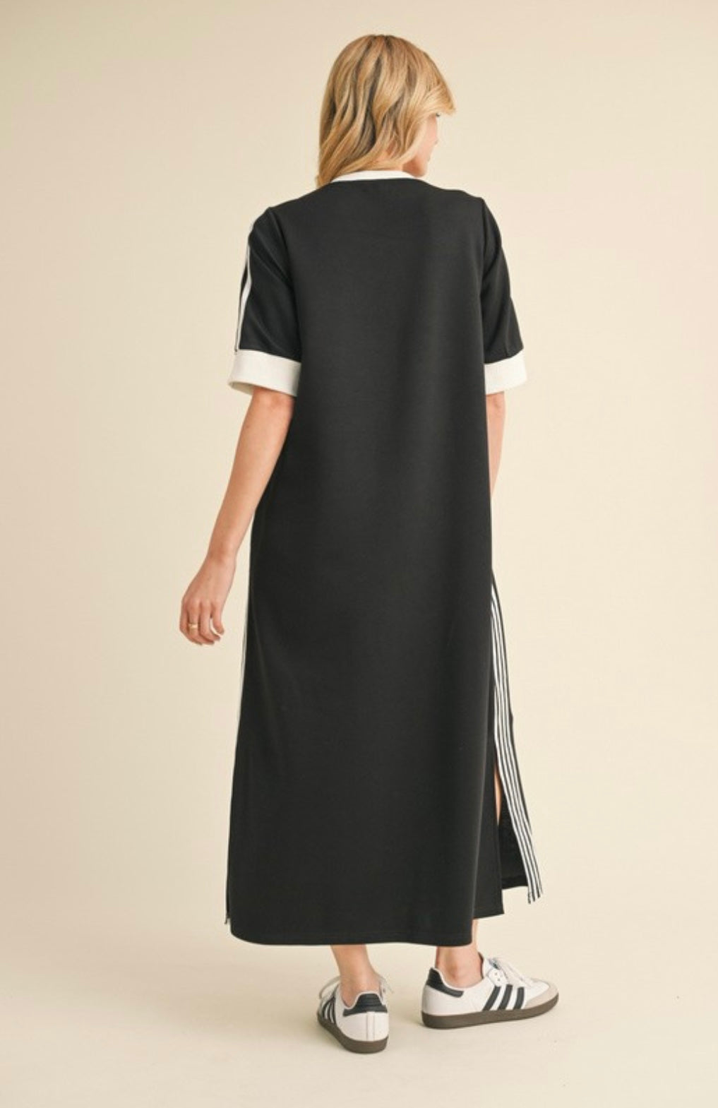 Sporty Chic Casual Maxi Dress