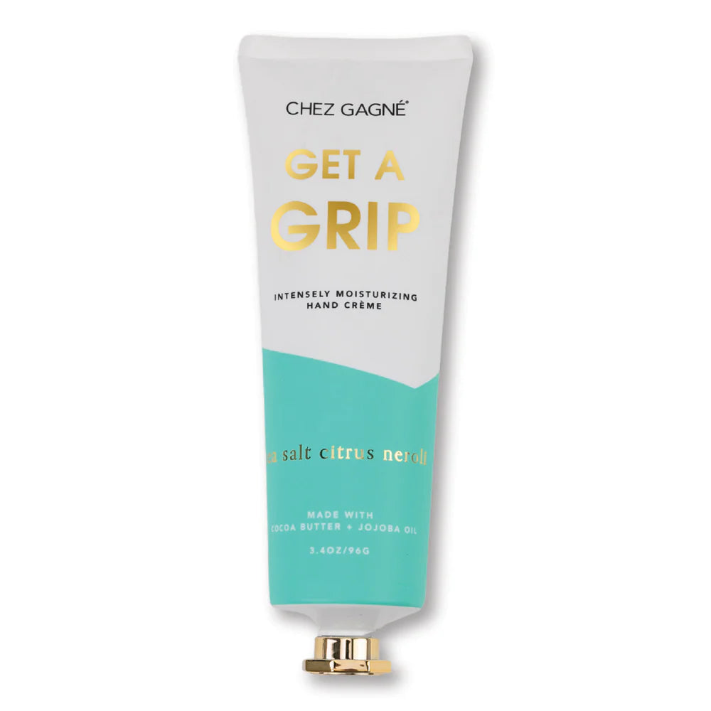 Hand cream tube labeled &
