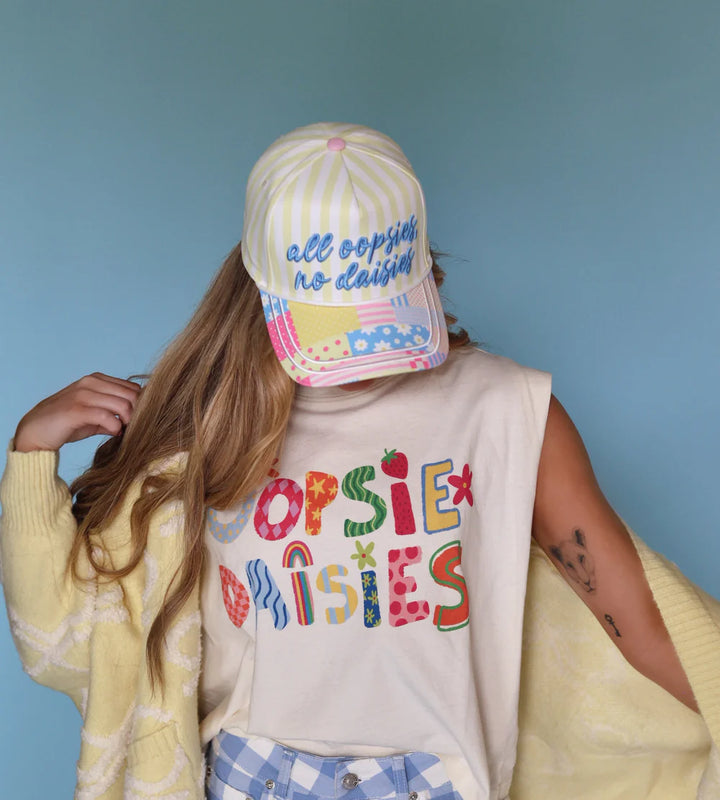 Person wearing a colorful &