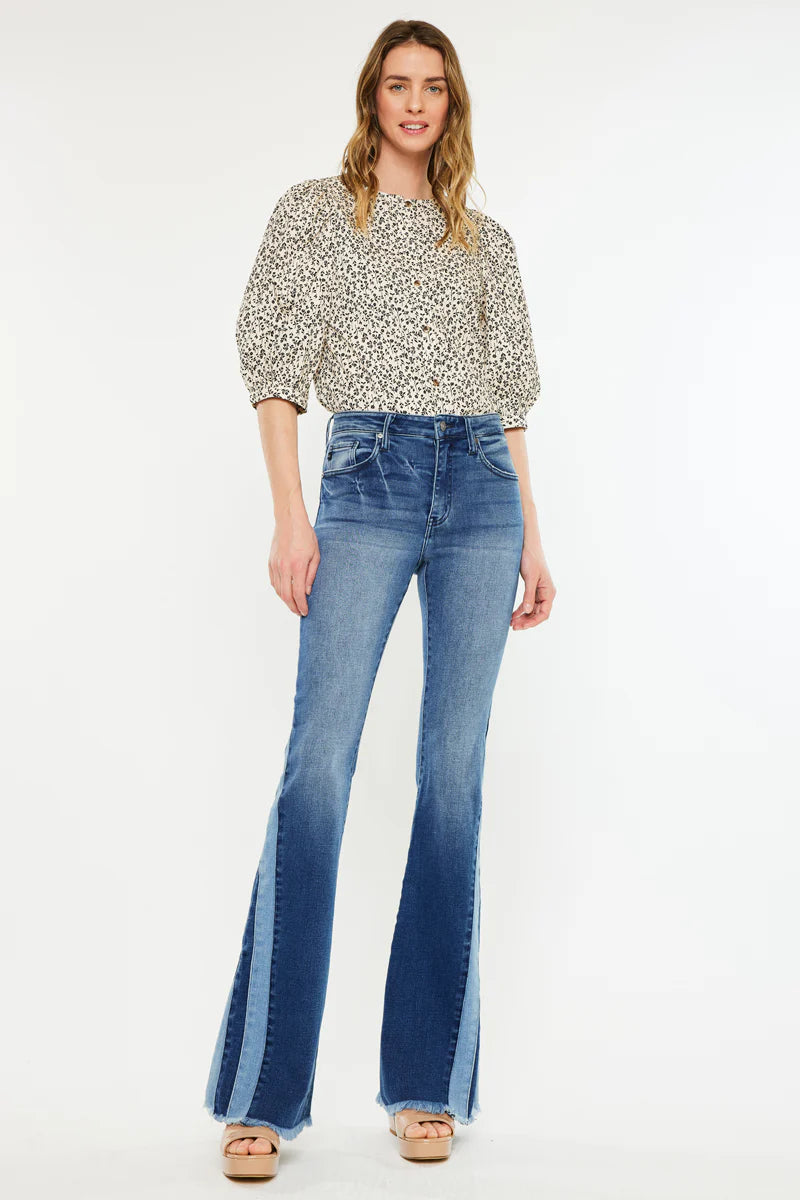 KanCan Treasure High Rise Flare Jeans