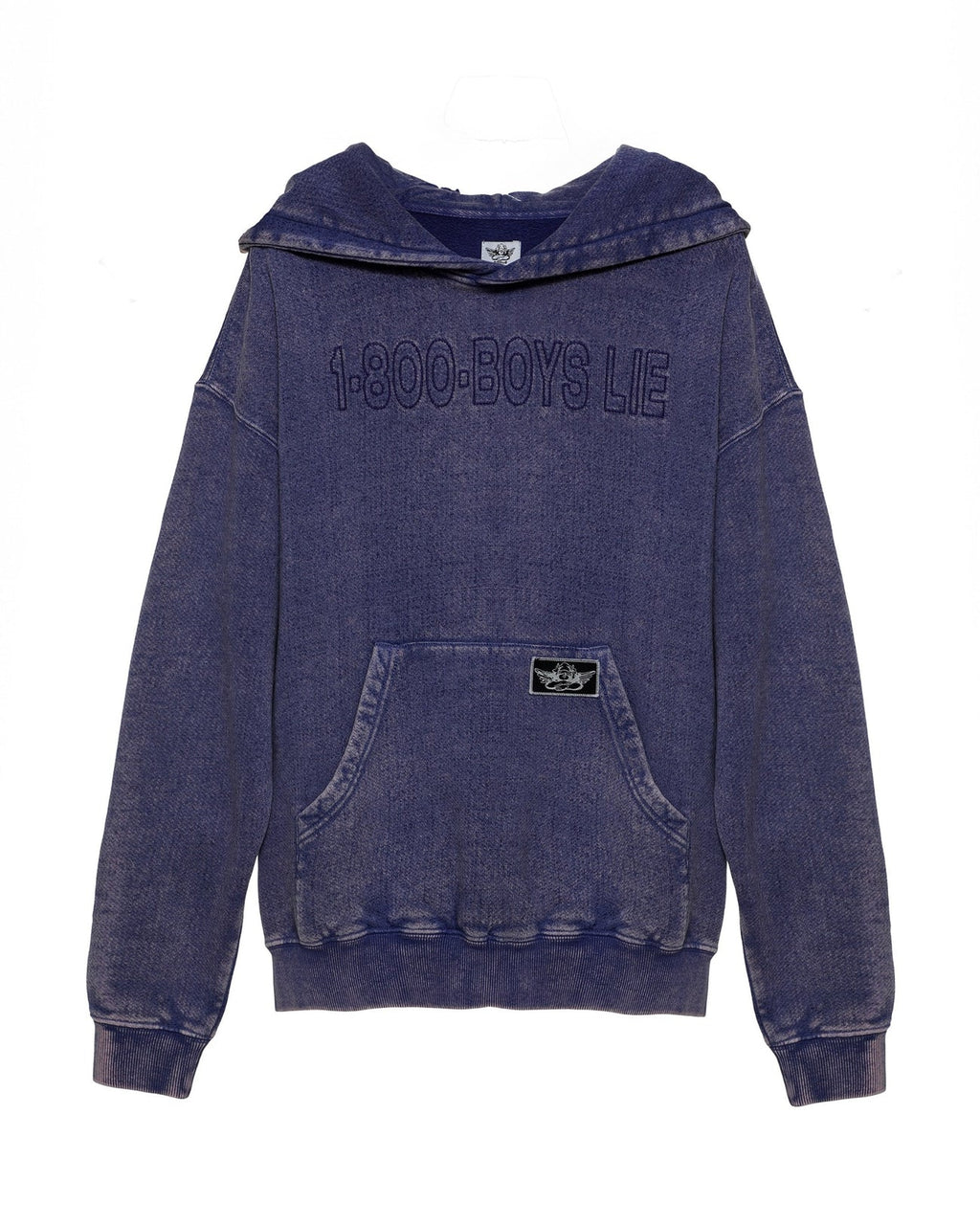 Boys Lie 1-800 DISCONNECTED Racer Hoodie