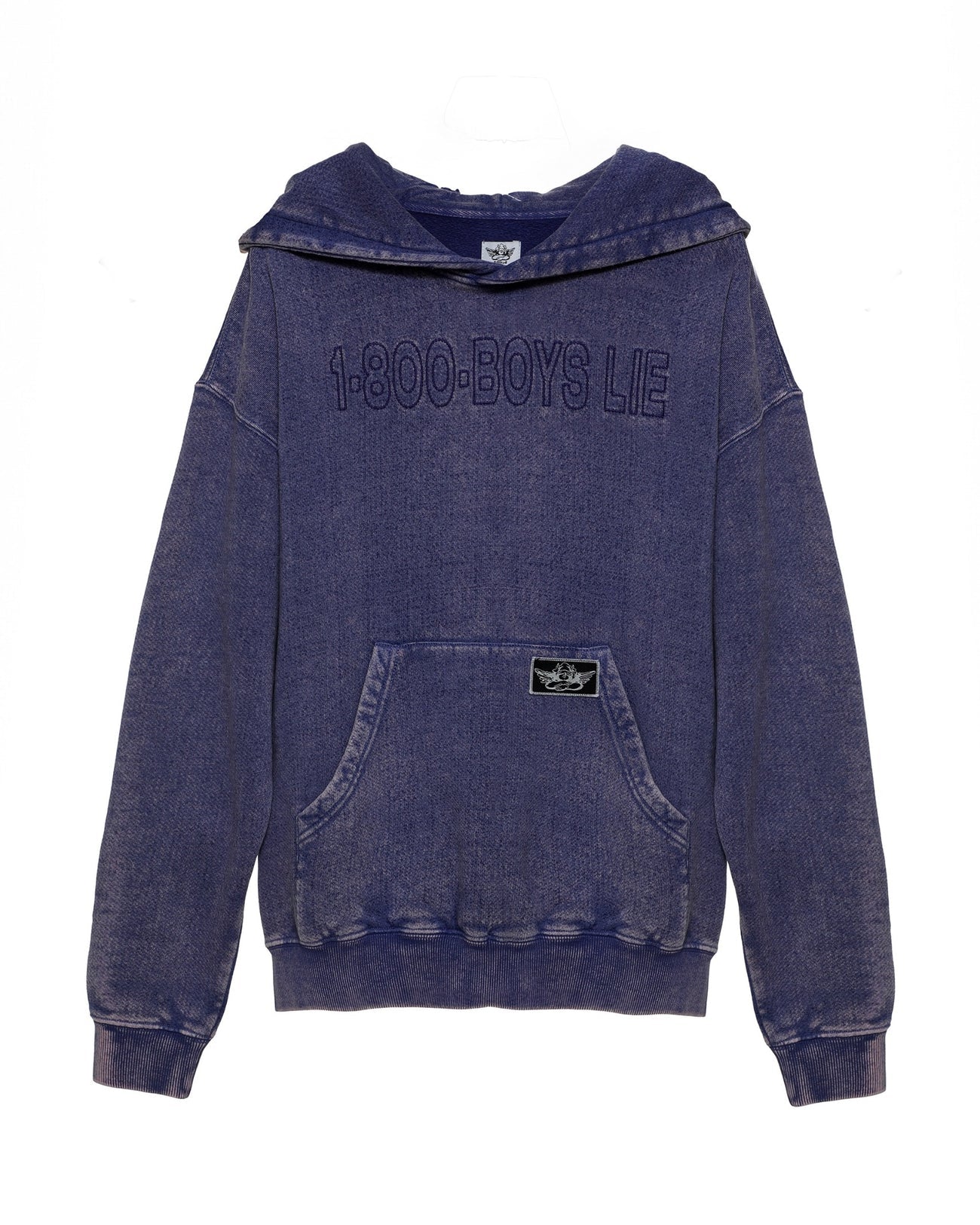 Boys Lie 1-800 DISCONNECTED Racer Hoodie