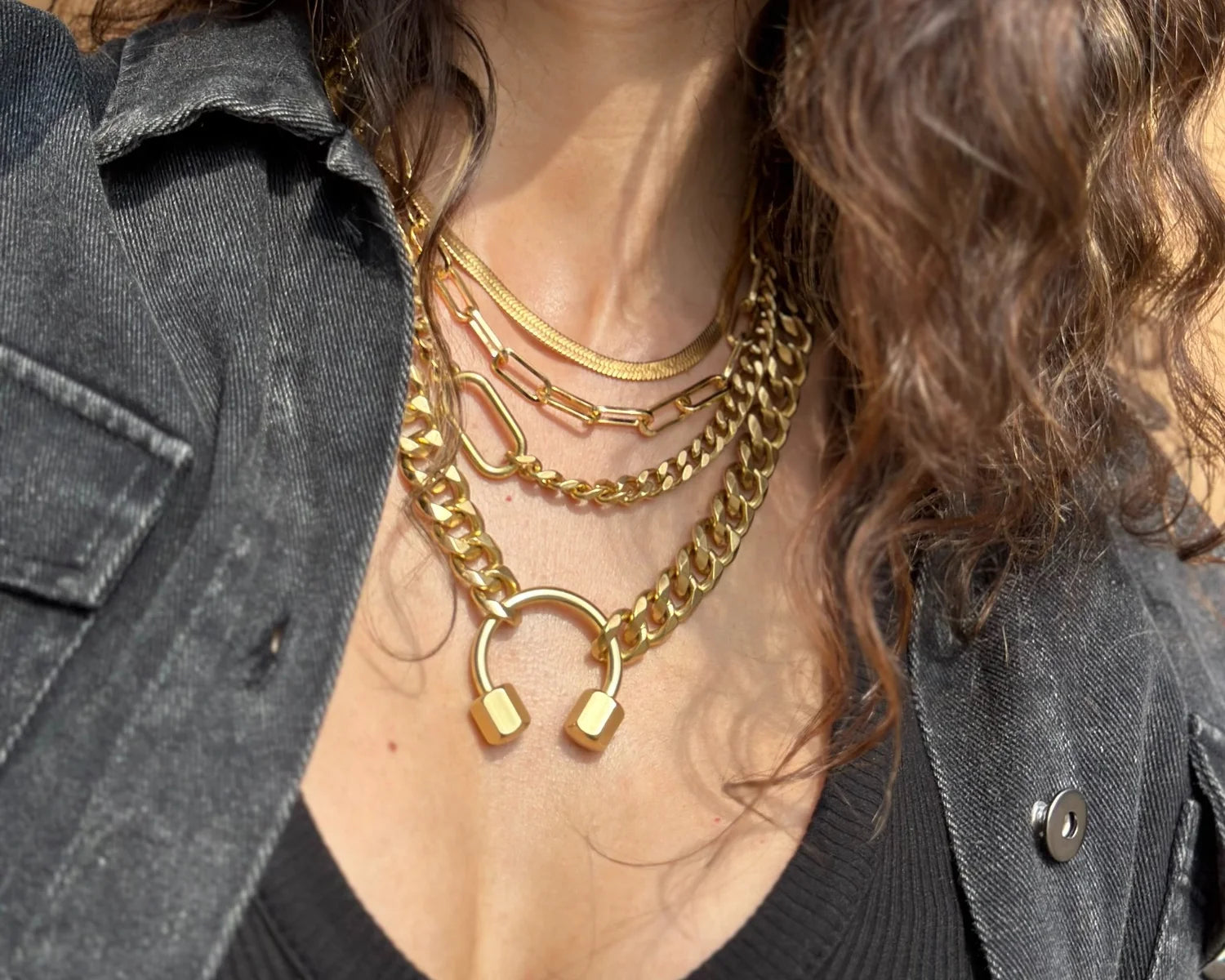 Rachel Nathan Statement Necklace Outlaw